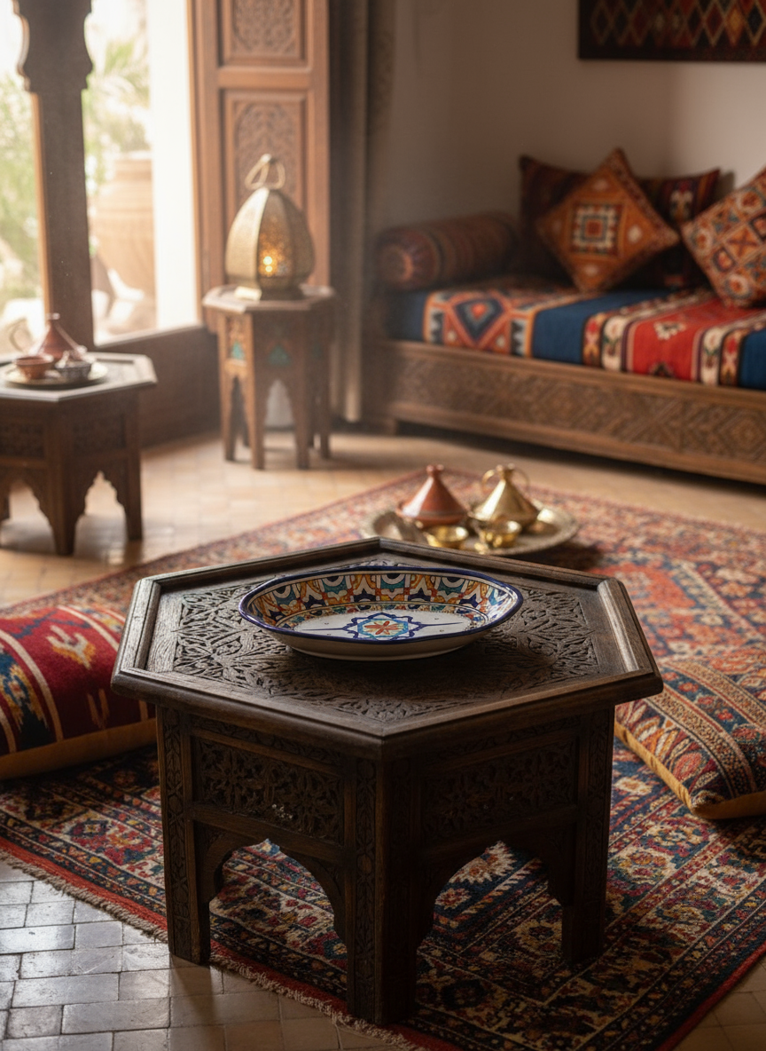 Grande assez ovale multicolore