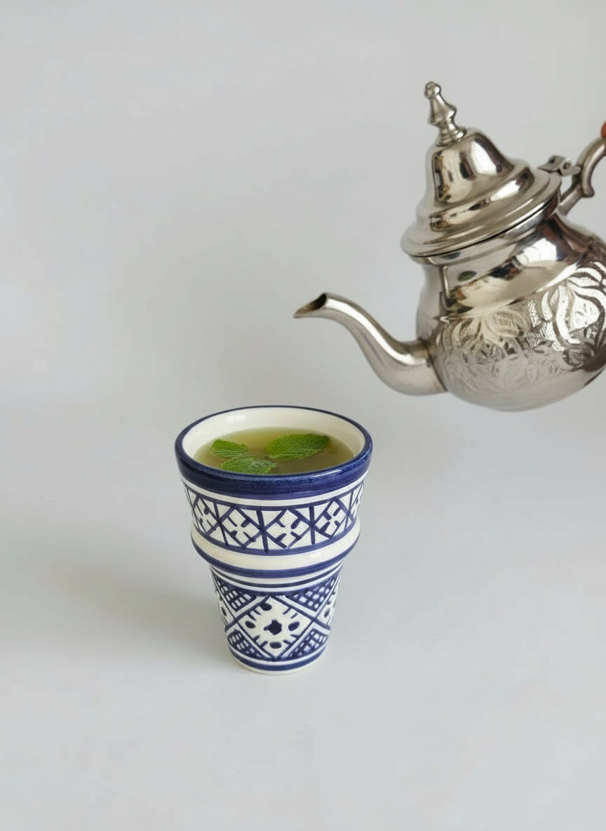 Mini mug bleu de Fes