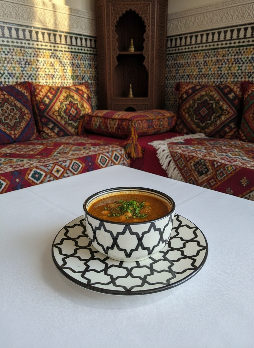 Bol en céramique artisanale marocaine – Vaisselle artisanale fait main