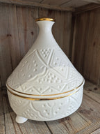 Tagine contours dorés